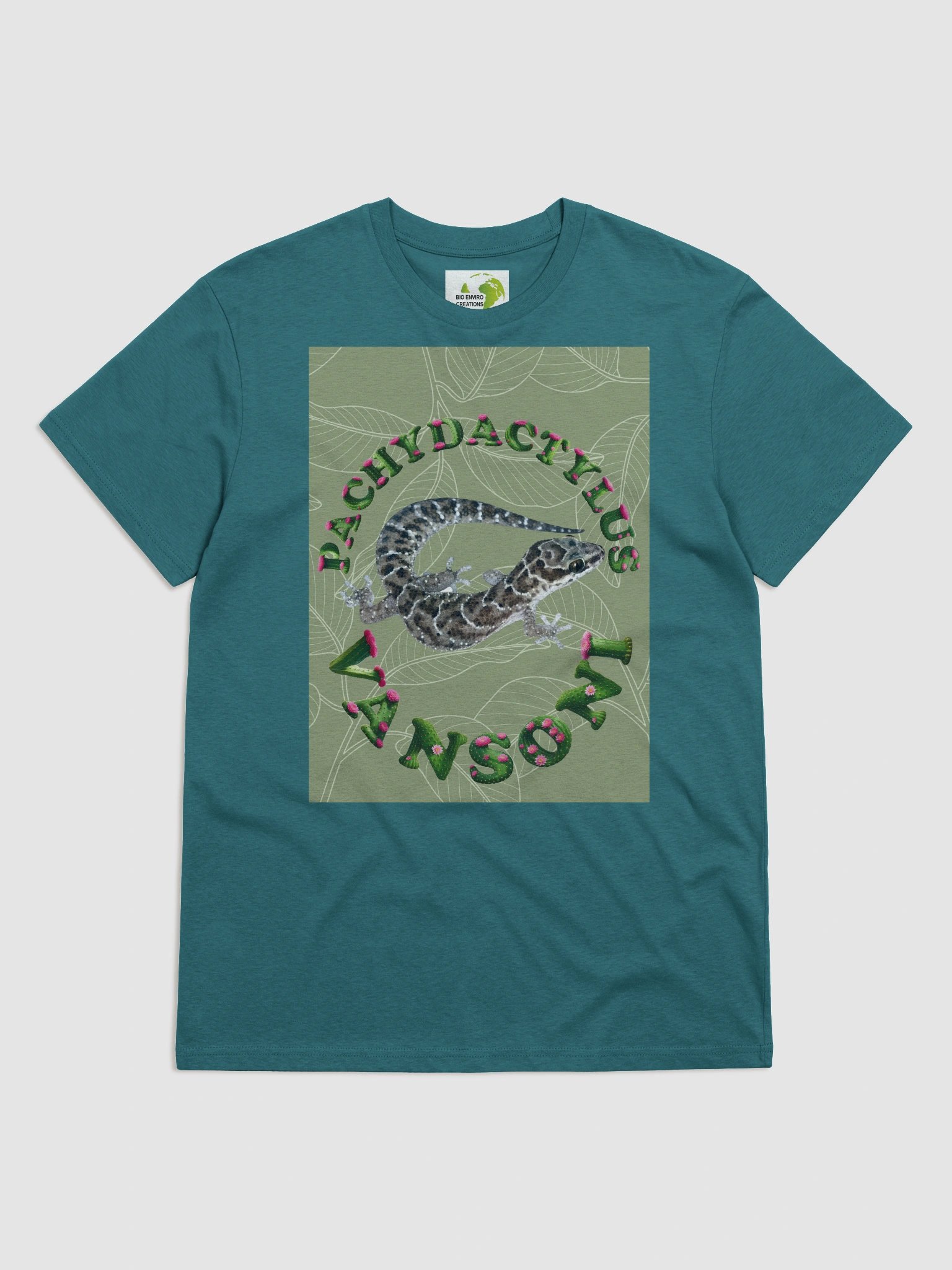 Van Son’s Thick-toed Gecko Organic Cotton T-Shirt 1 product image (4)