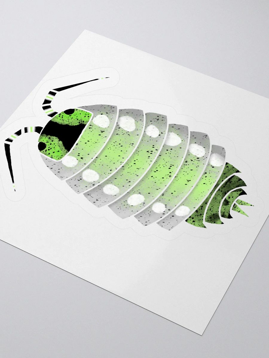 Agender Isopod Sticker product image (9)