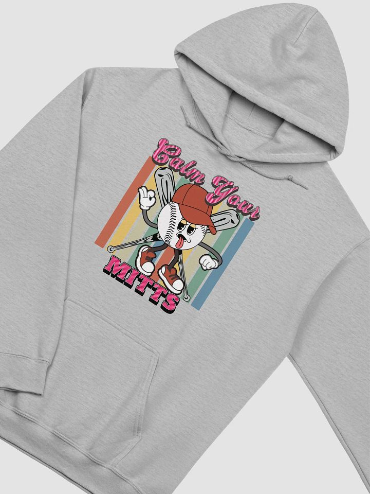 Calm Your Mitts Baseball Playful Hoodie product image (26)