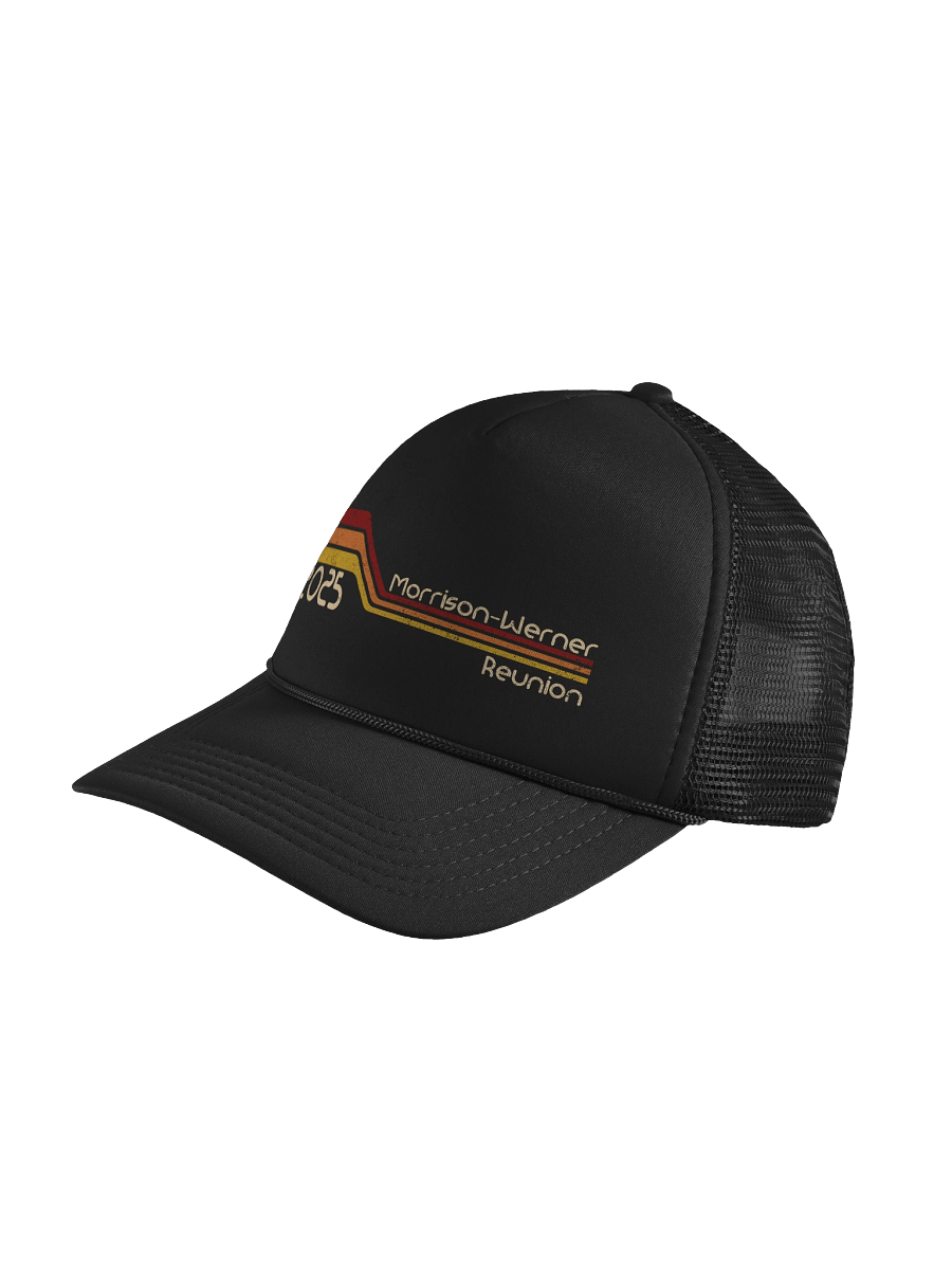 "70s Stripe Design" Trucker Hat product image (4)