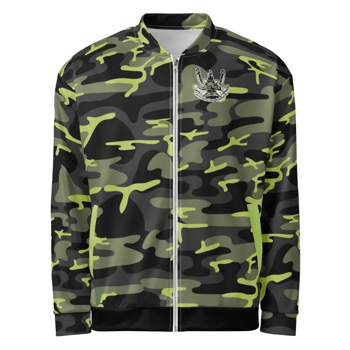 Copy of Twin Anchor Titan tug Green Camouflage Bomber Jacket product image (2)