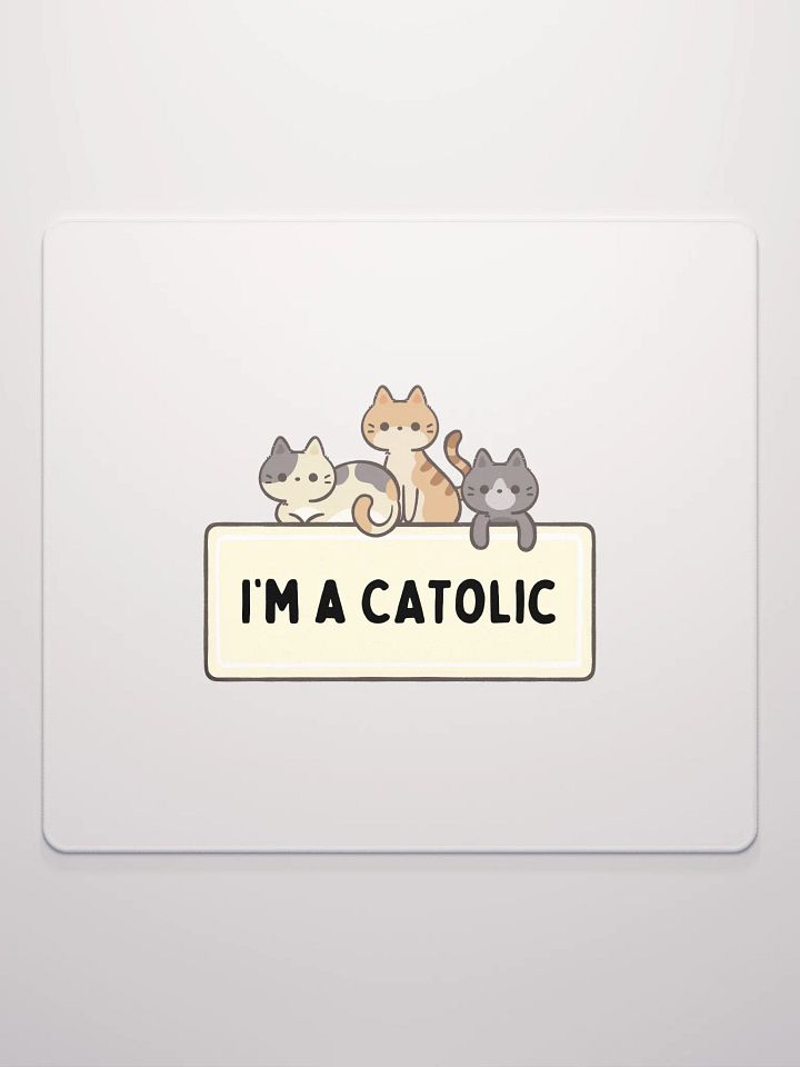 Catolic Cuties Gaming Mouse Pad product image (4)