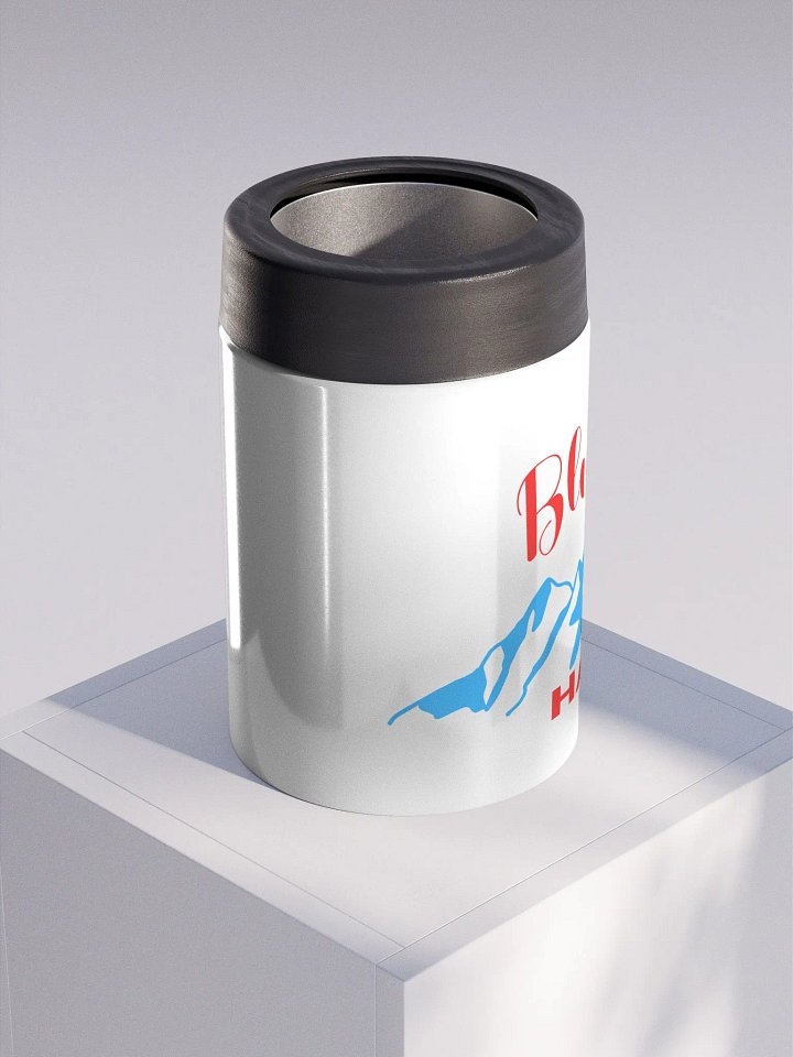 cold as the Rockies blue koozie product image (1)