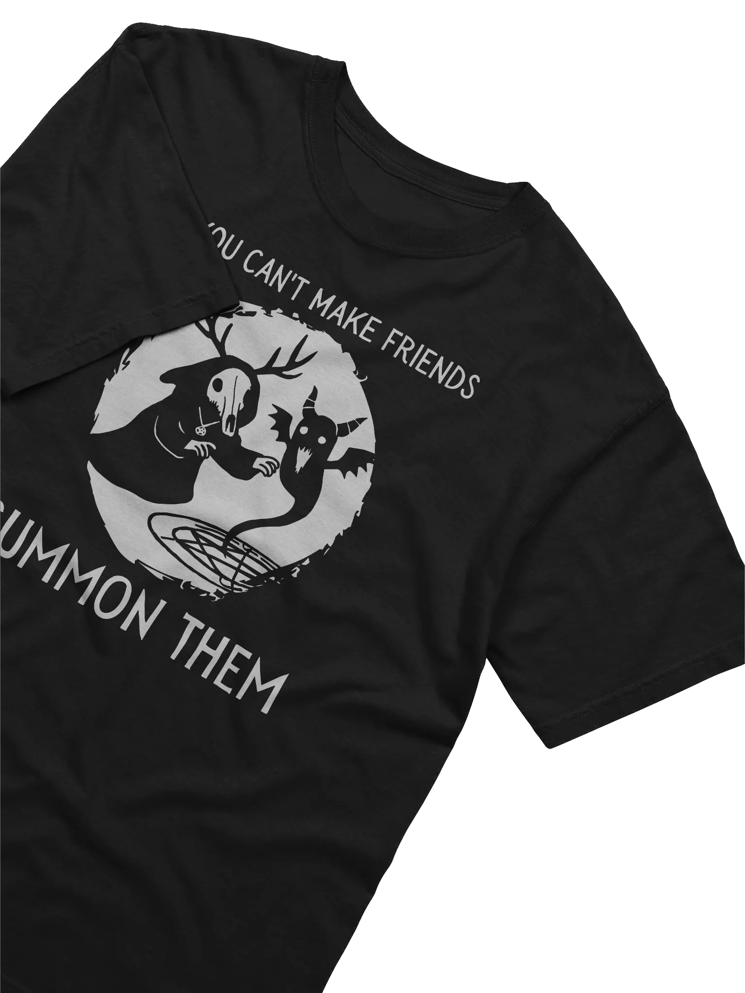 If You Can't Make Friends Summon Them (Heavyweight Tee) product image (3)