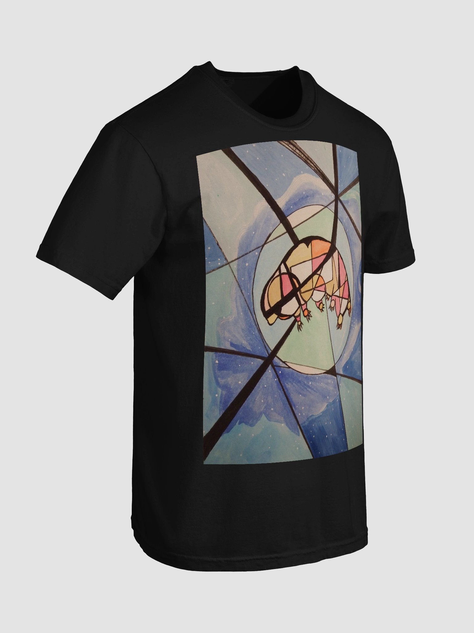 Cubism Painting: The Dream of a Tardigrade Comfort Colors Garment-Dyed Heavyweight T-Shirt by Comfort Colors product image (8)