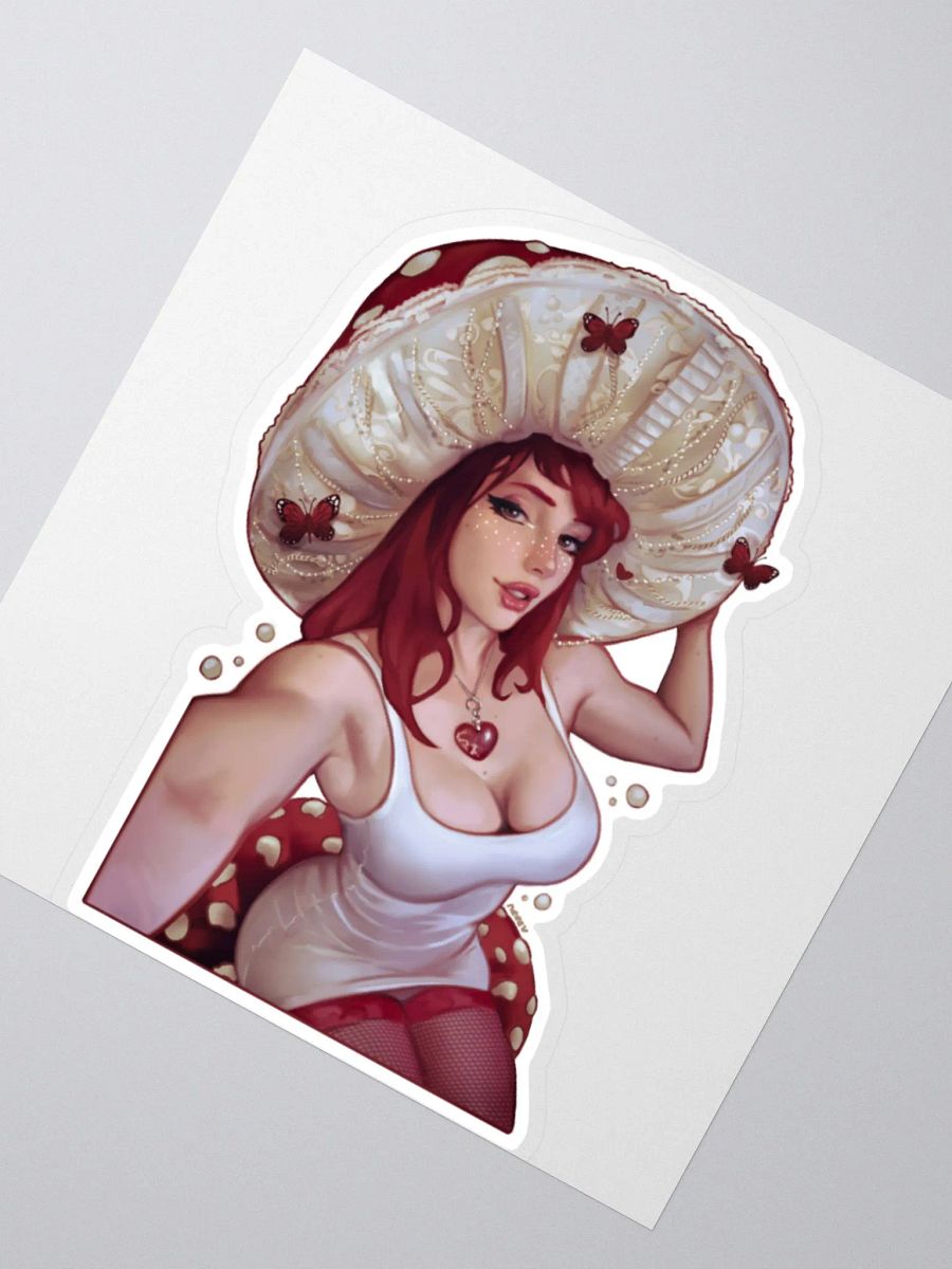 MUSHROOM GIRL STICKER product image (3)