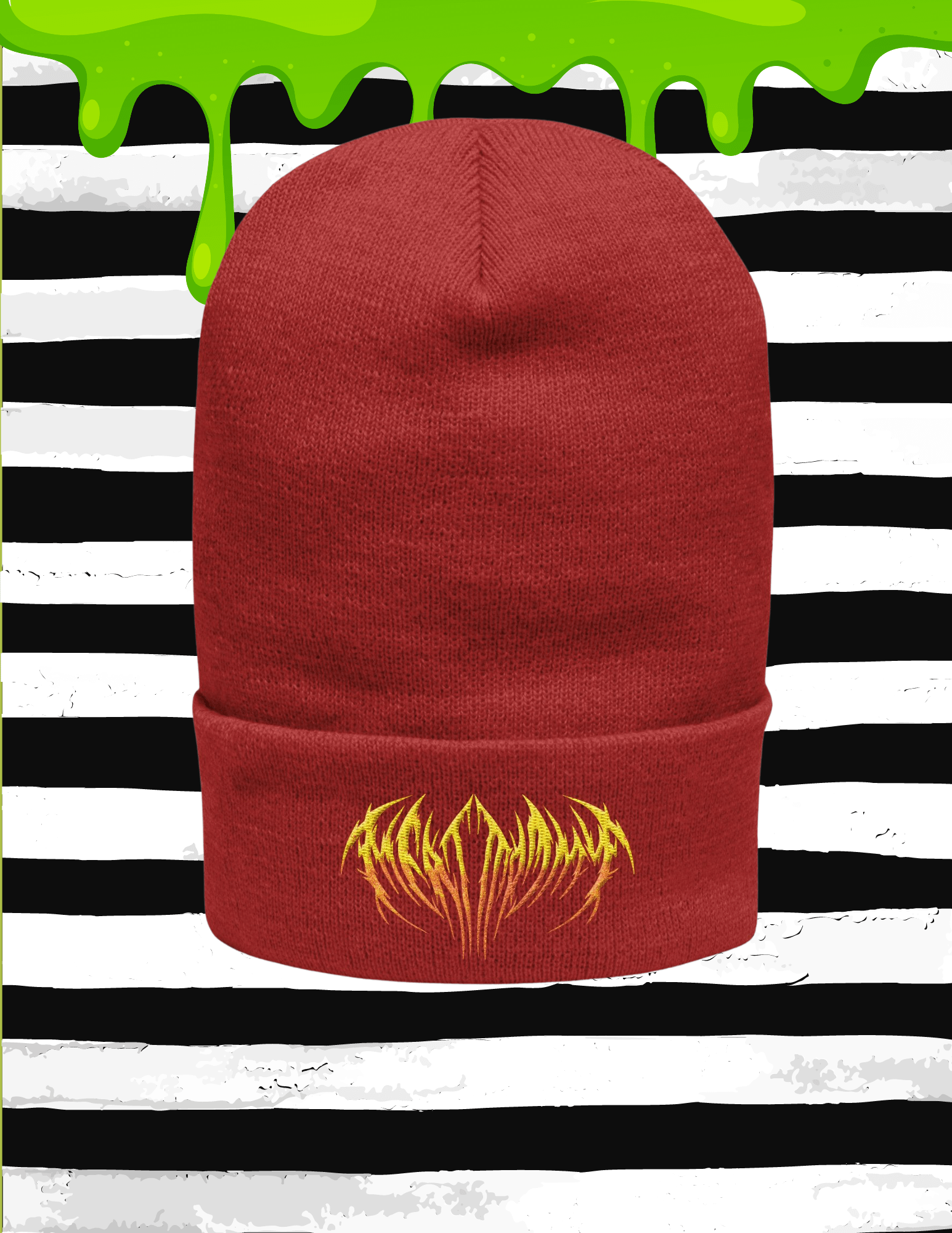 Metal Meat Mommy Beanie product image (1)
