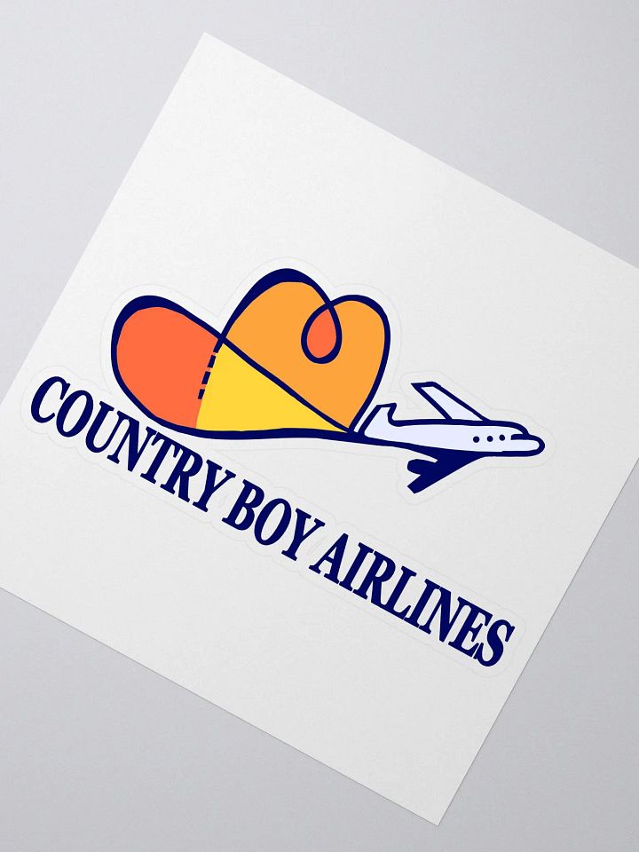 Country Boy In The Sky Sticker (SIMPLE) product image (2)