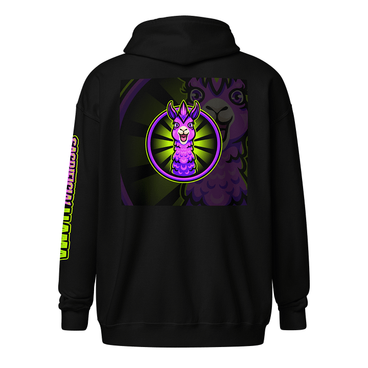Llama Zip Hoodie product image (2)