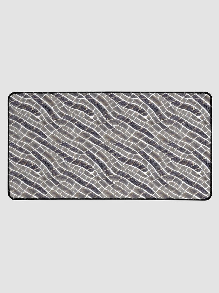Grey Snake Skin Desk Mat product image (1)