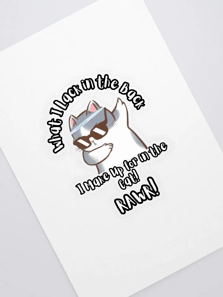 Lack in the Back Sticker product image (2)