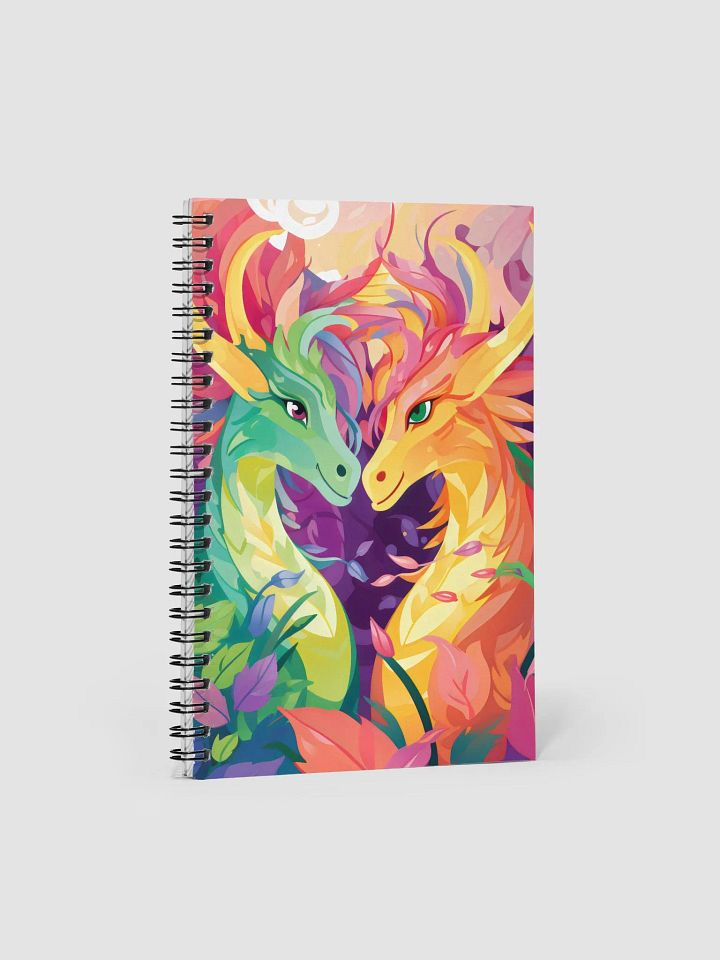 Dragon Love Spiral Notebook product image (1)
