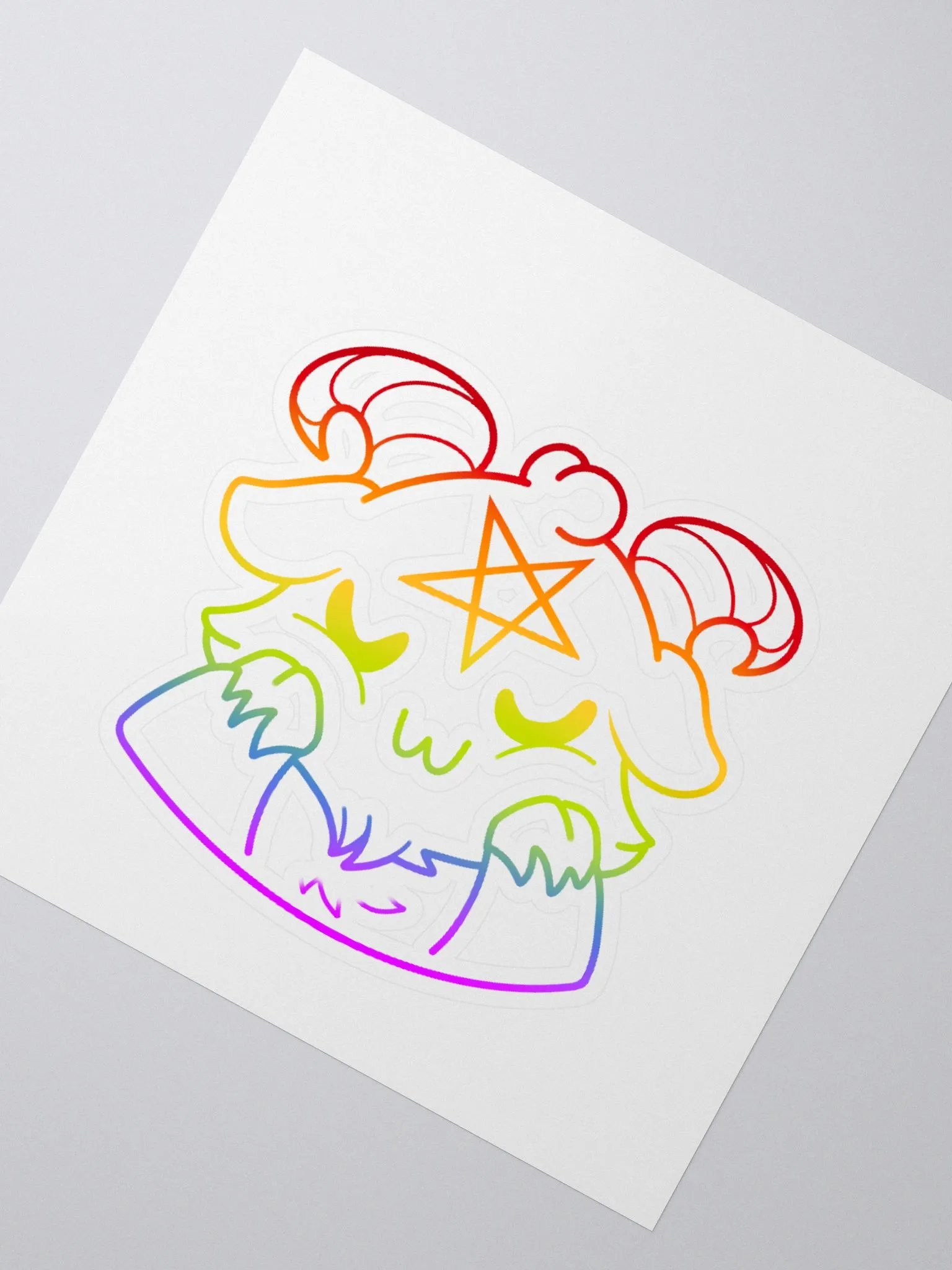 uwu pride sticker :) product image (2)