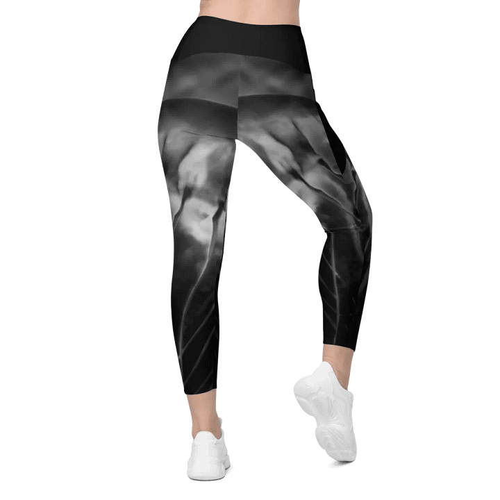 B&W Jellyfish Leggings product image (2)
