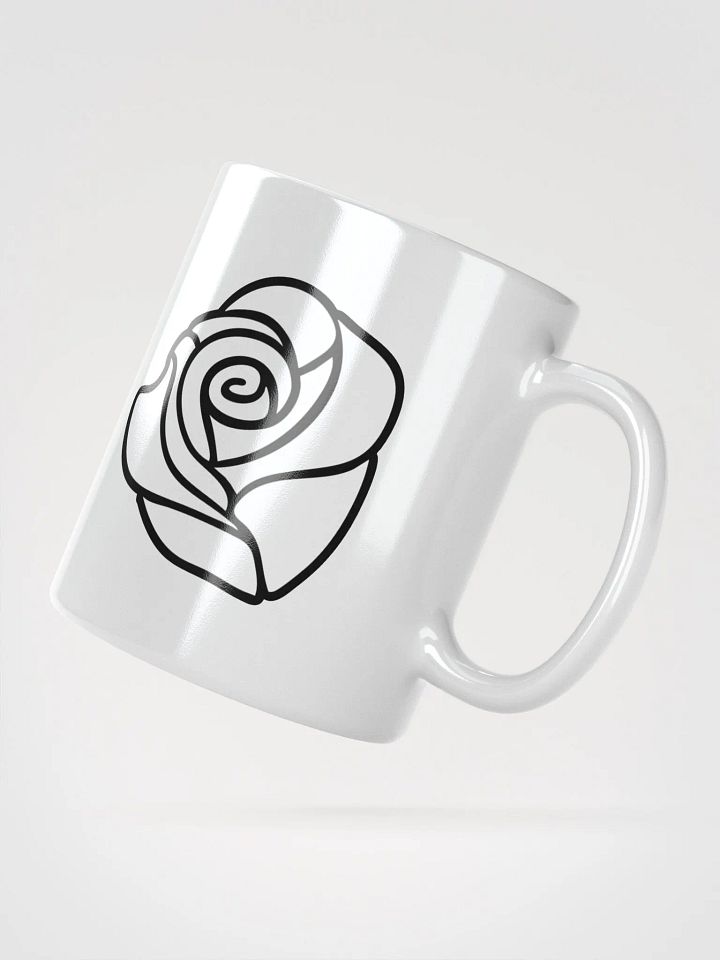 White Rose ceramic mug - B product image (2)