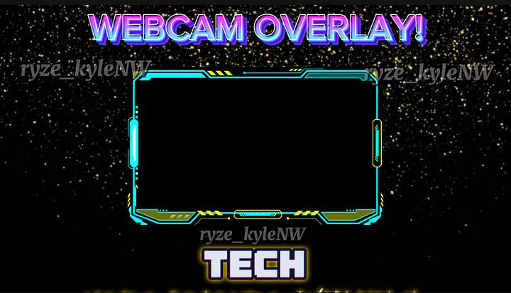 Webcam Overlay TECH product image (1)