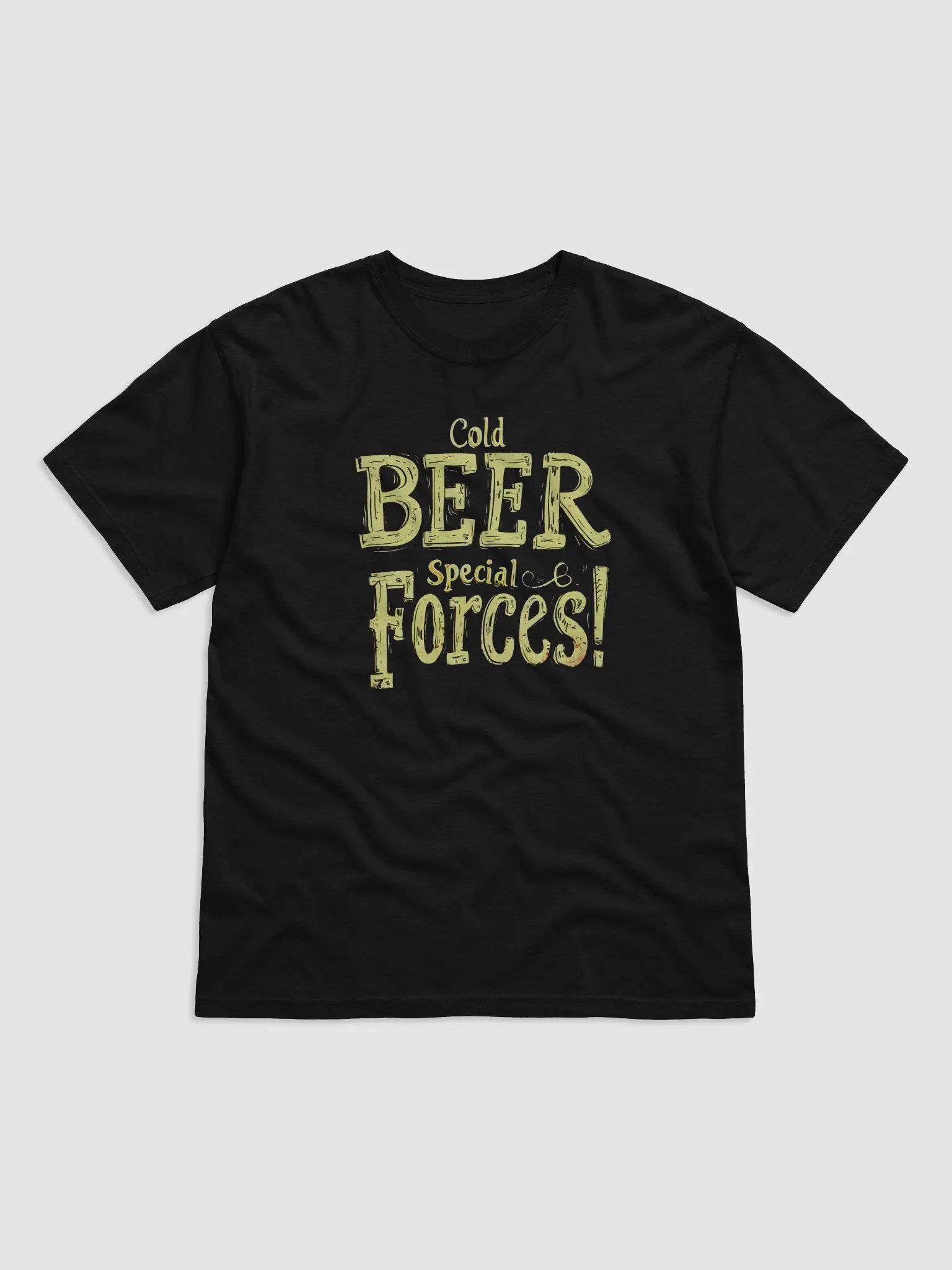 Cold Beer Special Forces Funny T-Shirt for Beer Lovers product image (1)