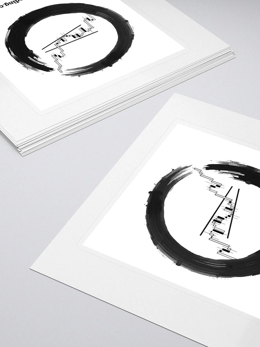The Art of Trading Sticker (White) product image (11)
