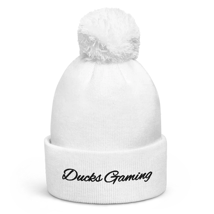Ducks Gaming Beanie Black Lettering product image (1)