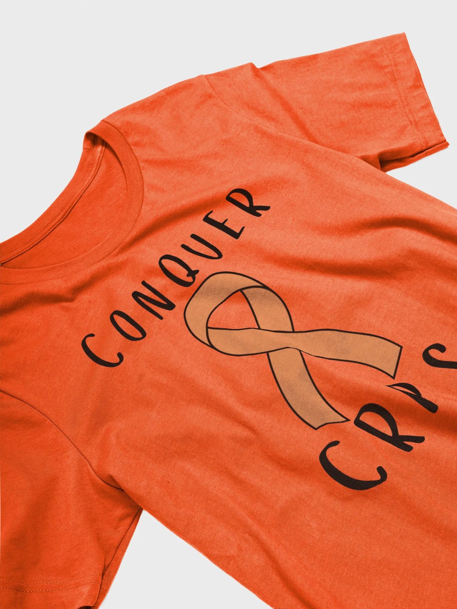 Classic Conquer CRPS DO NOT TOUCH RIGHT Arm 'Supersoft' Orange T-Shirt product image (3)