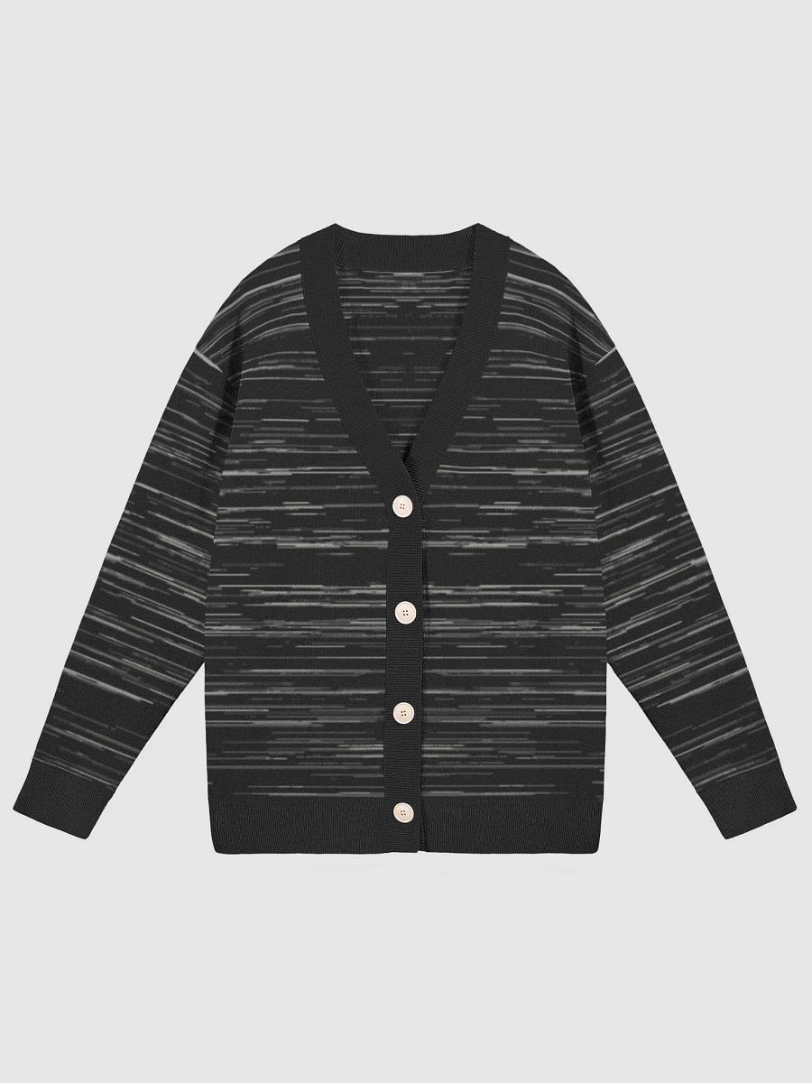 Meteor Stripes Black Cardigan product image (1)