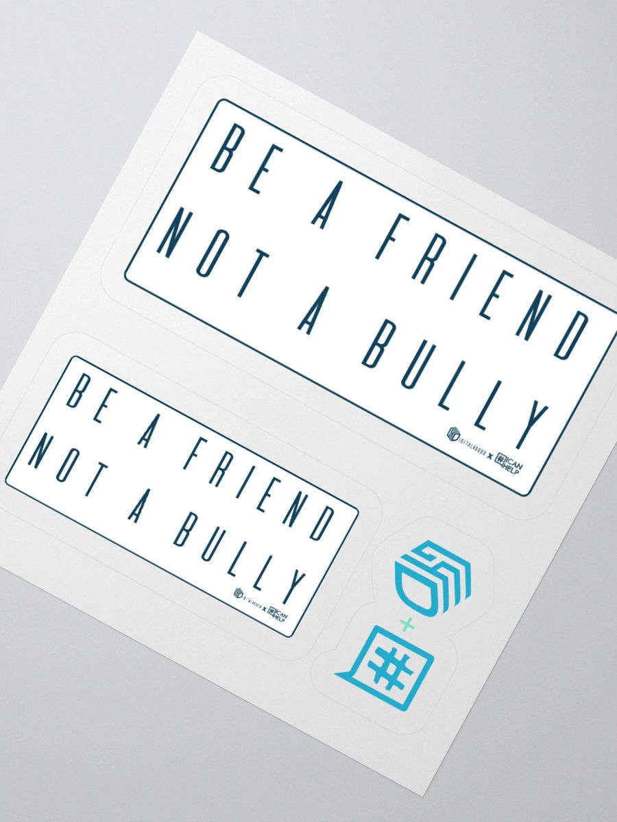 Be a Friend, Not a Bully Stickers product image (4)
