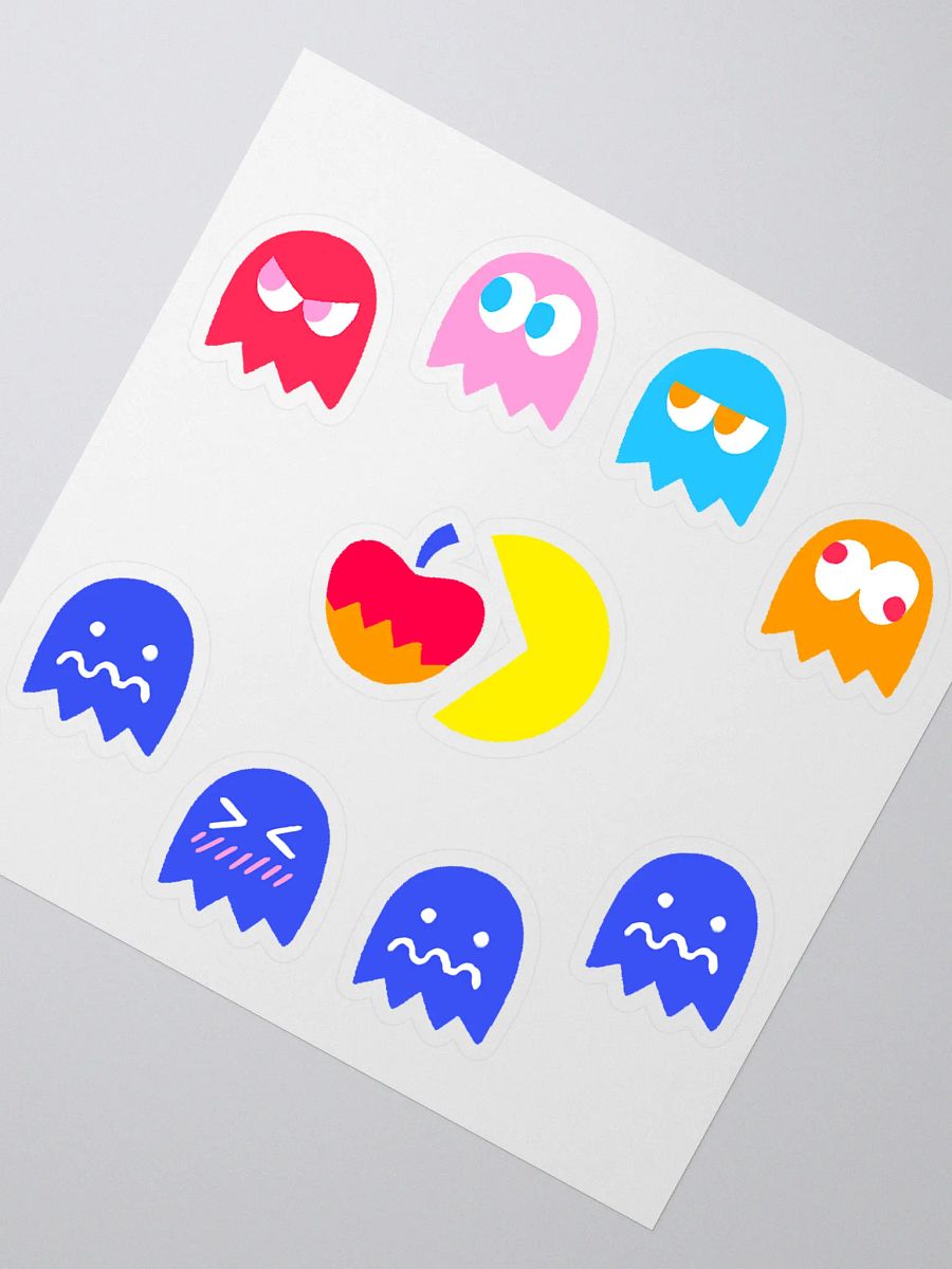 Arcade Ghosts Sticker Set product image (2)