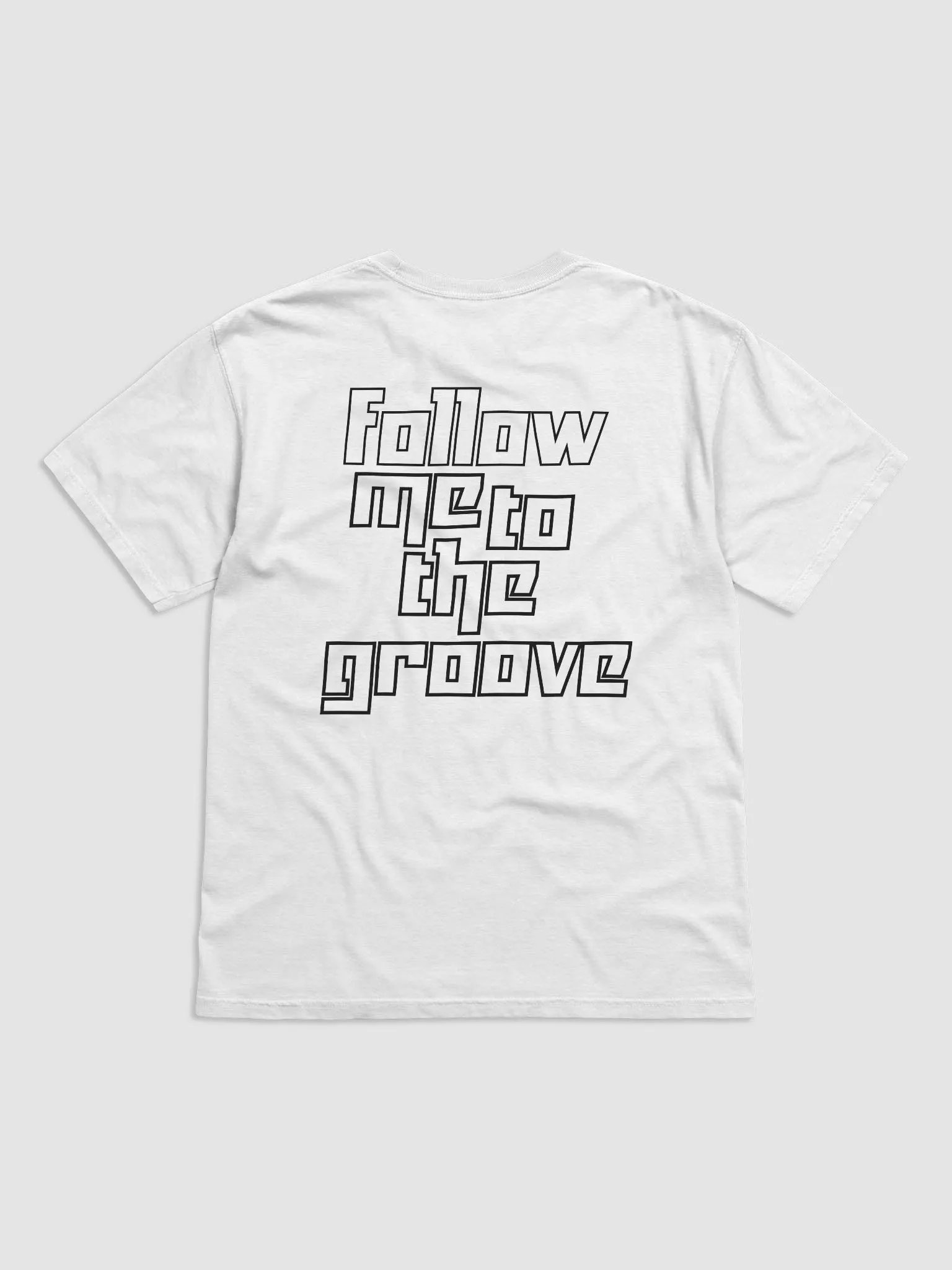 Follow Me Comfort Tee (White) product image (2)