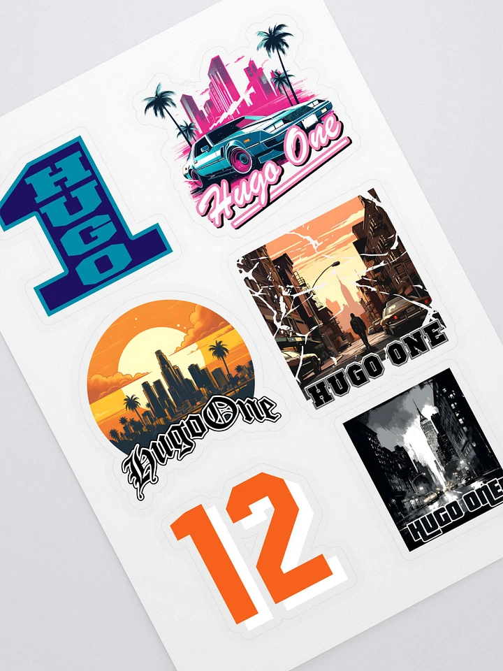 Hugo One Sticker Sheet product image (1)