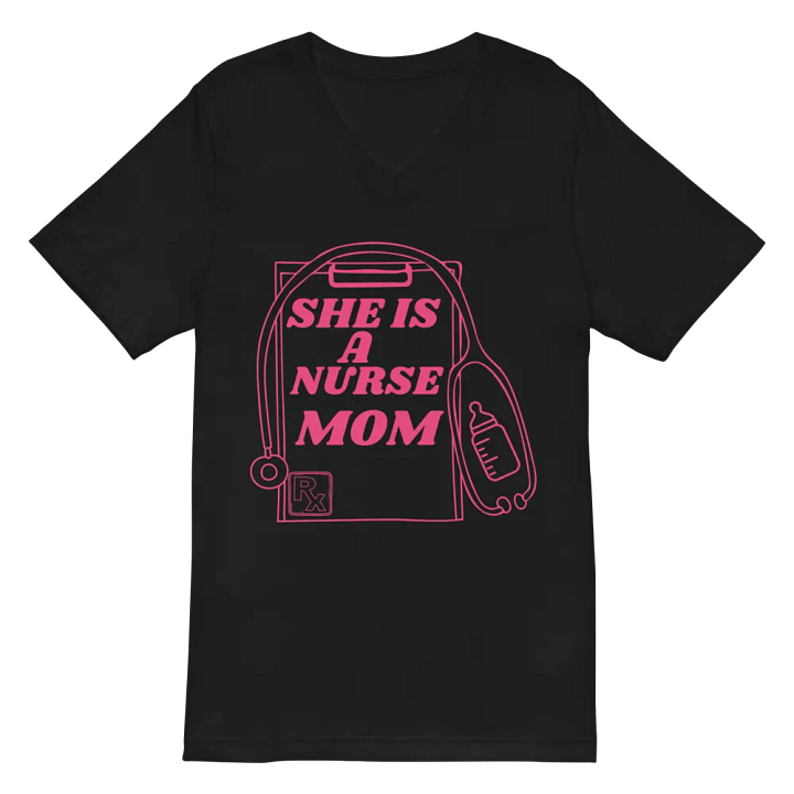Nurse Mom V-Neck Tee product image (3)