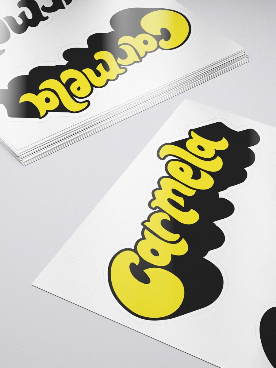 Carmela Logo Stickers product image (5)