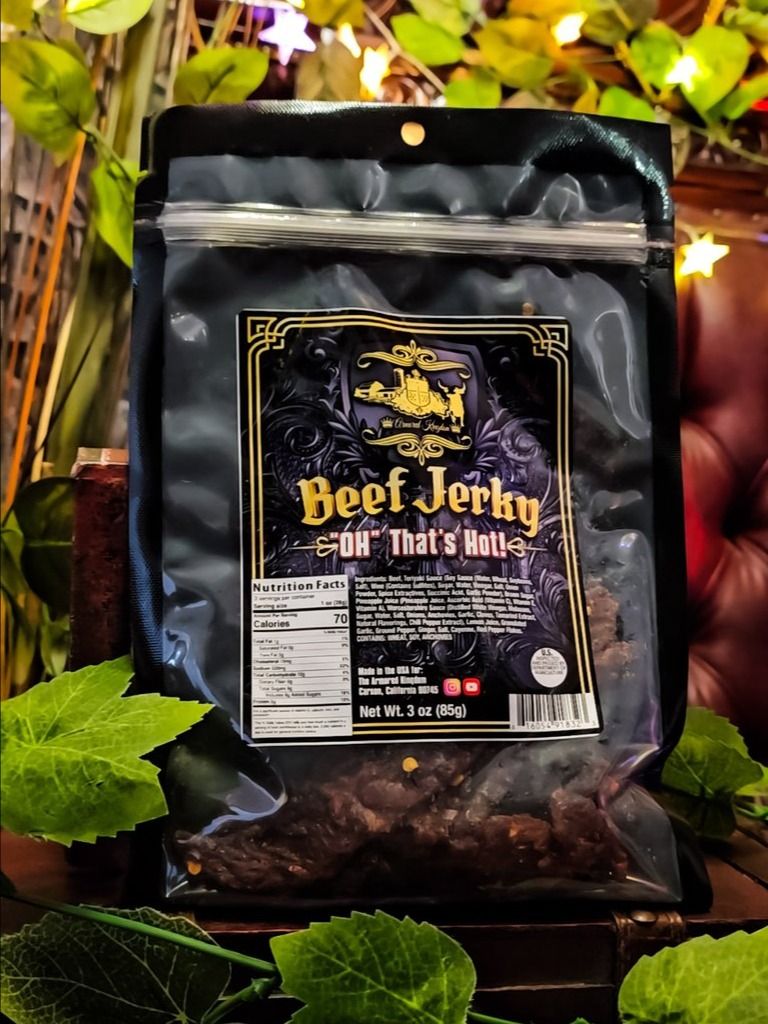 The Armored Kingdom "OH" That's Hot! Jerky product image (2)