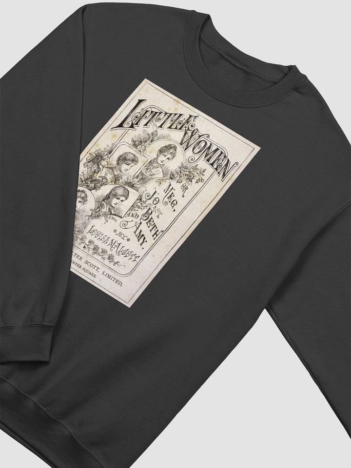Little Women Sweatshirt, Louisa May Alcott Historical Romance Sweater, Bookish Literary Fan Art Gift, Gift for Her, Bookclub Crewneck Shirt product image (2)