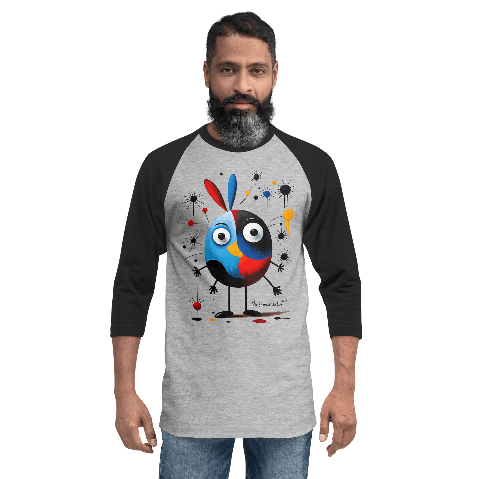 Tultex Fine Jersey Raglan Tee product image (1)