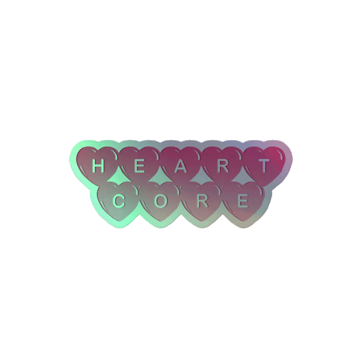 ♡ HEARTCORE ♡ - Holo Sticker product image (2)