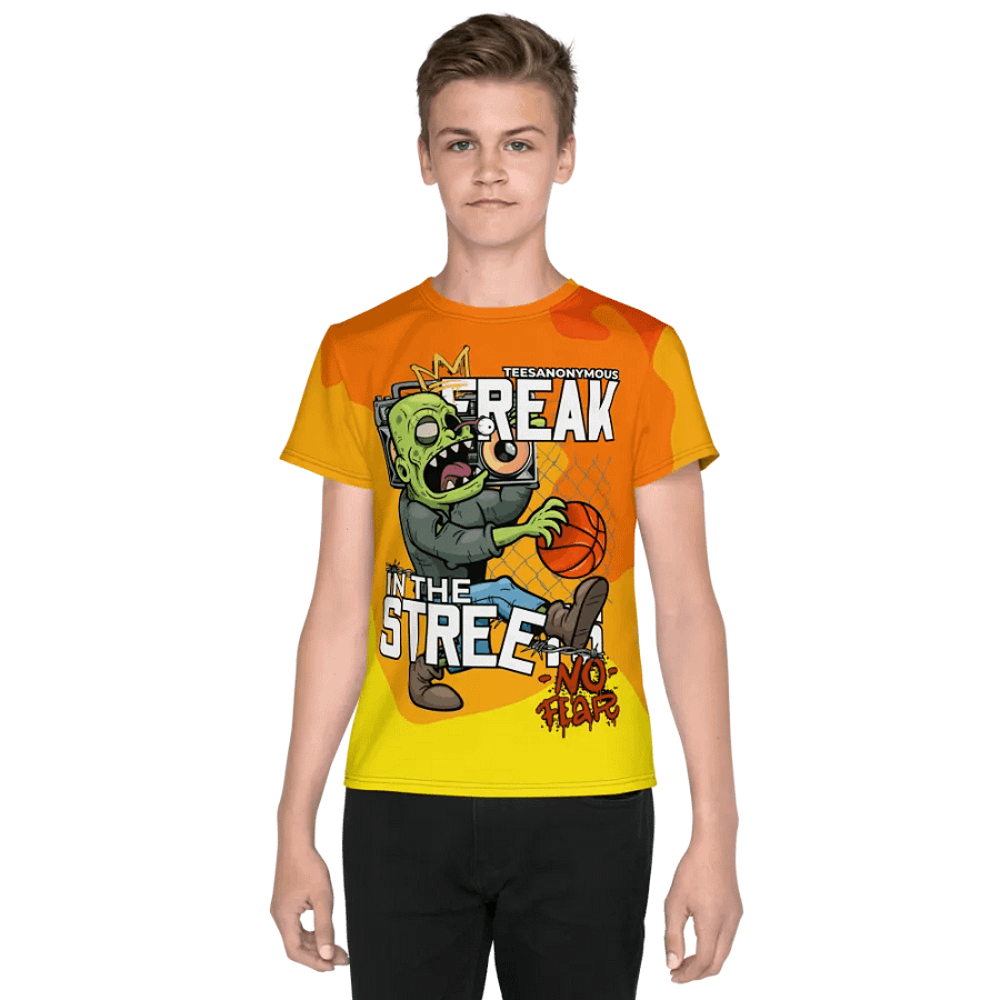 Youth Graphic Tee – Freak in the Streets v11 product image (3)