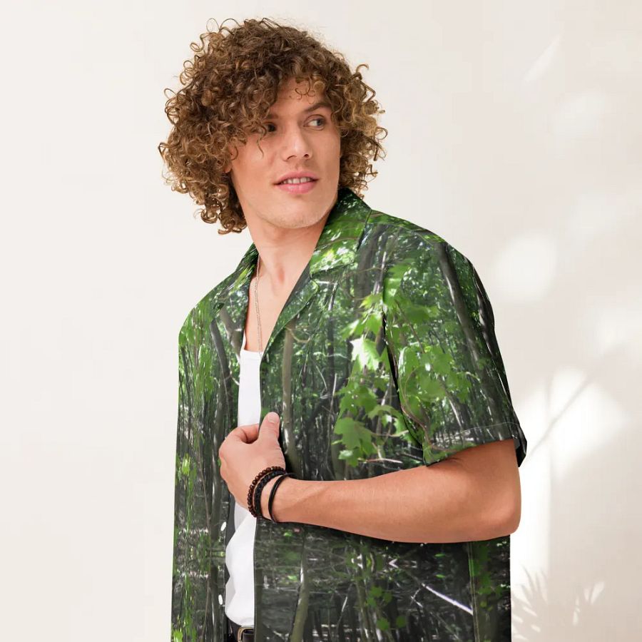 Nature Forest Hawaiian Shirt product image (7)