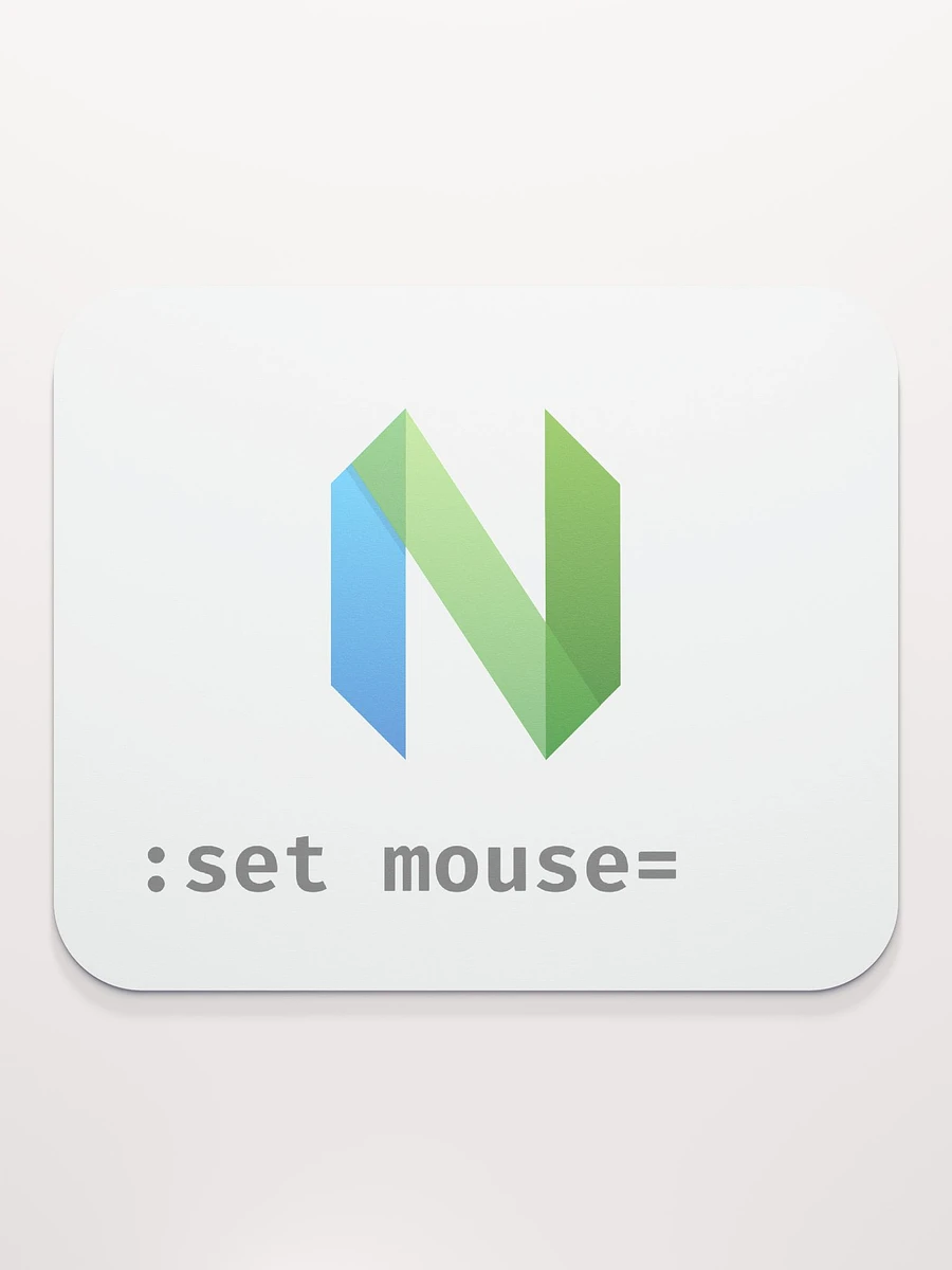 Neovim Mouse Pad (light) product image (2)