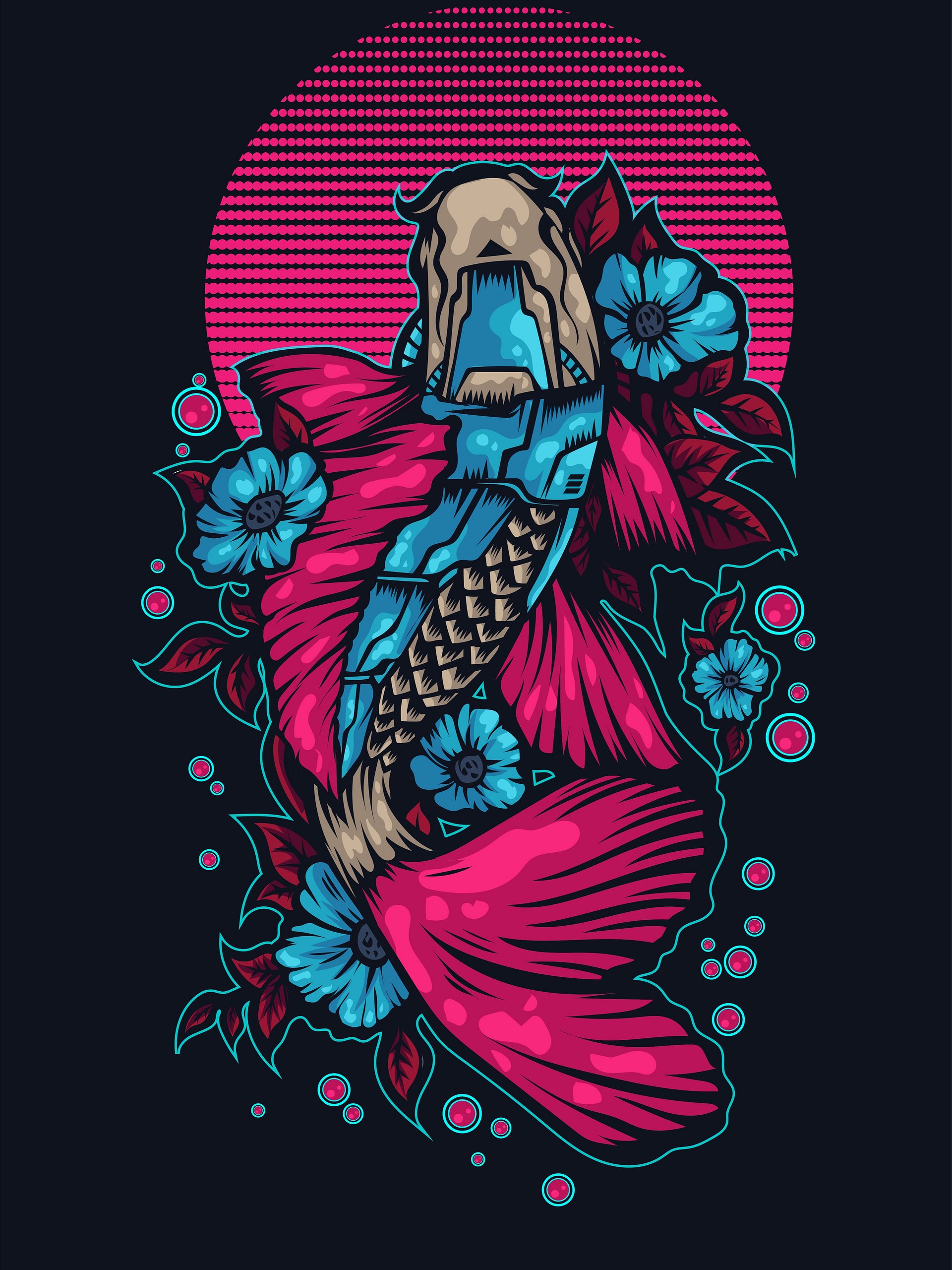 NEW - Mecha Koi [13x16] product image (1)