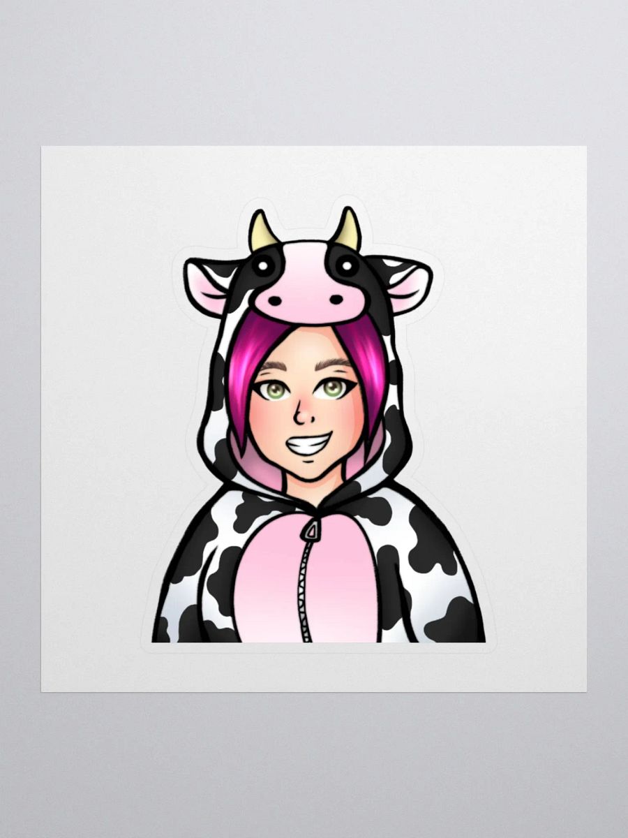 Plain Fuchsia Sticker product image (3)