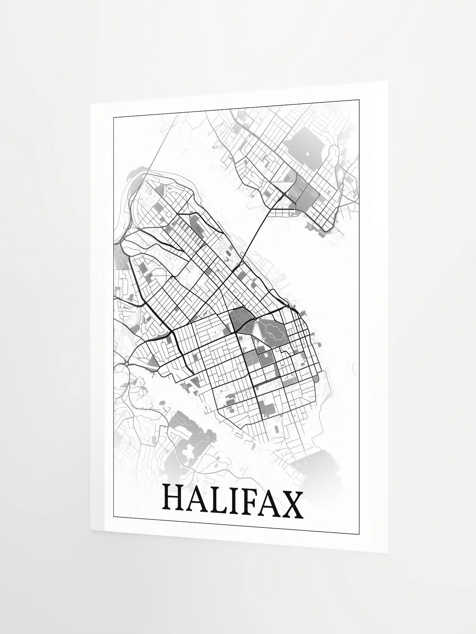 Halifax, Canada, city map print product image (8)