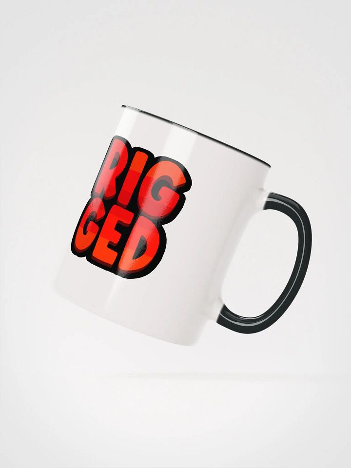 Rigged White Color Splash Mug product image (2)