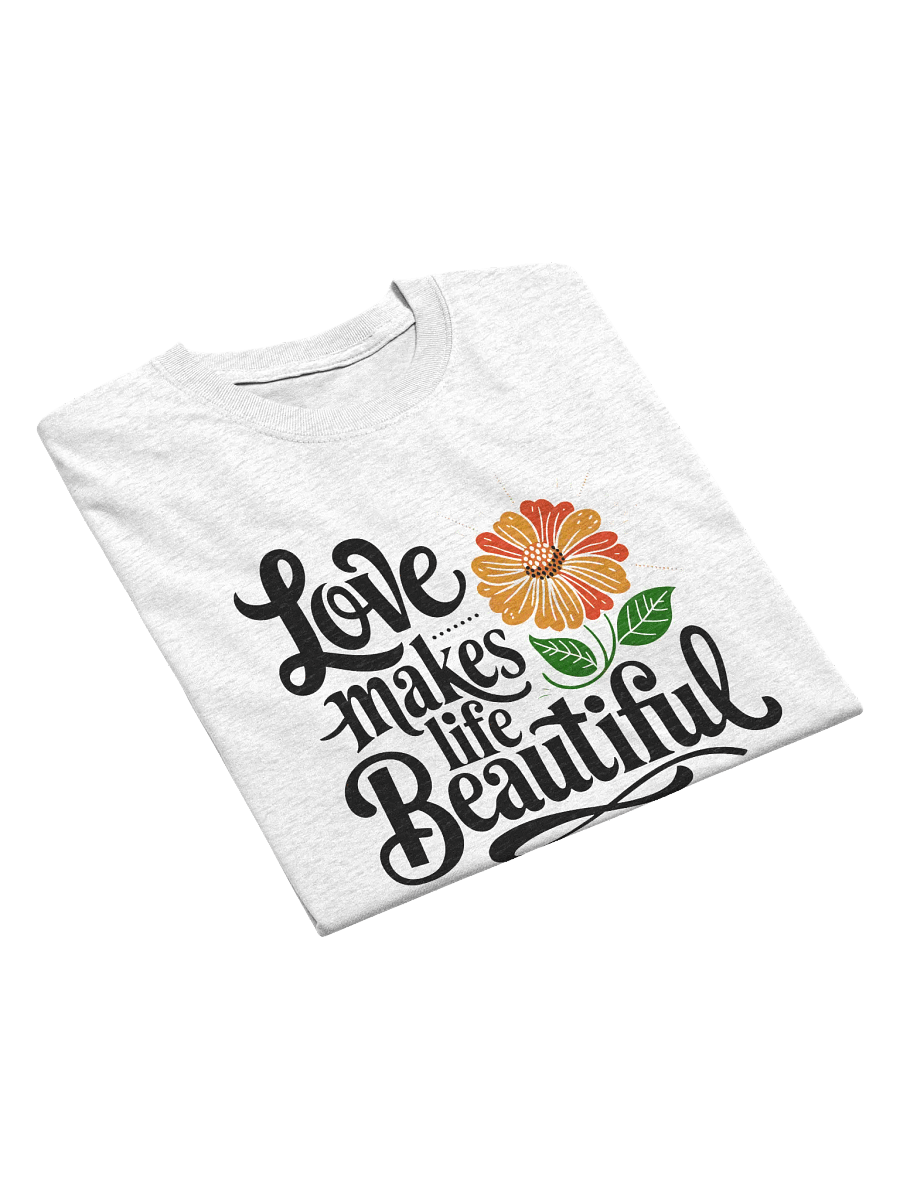 Beautiful Love Floral Tee product image (29)