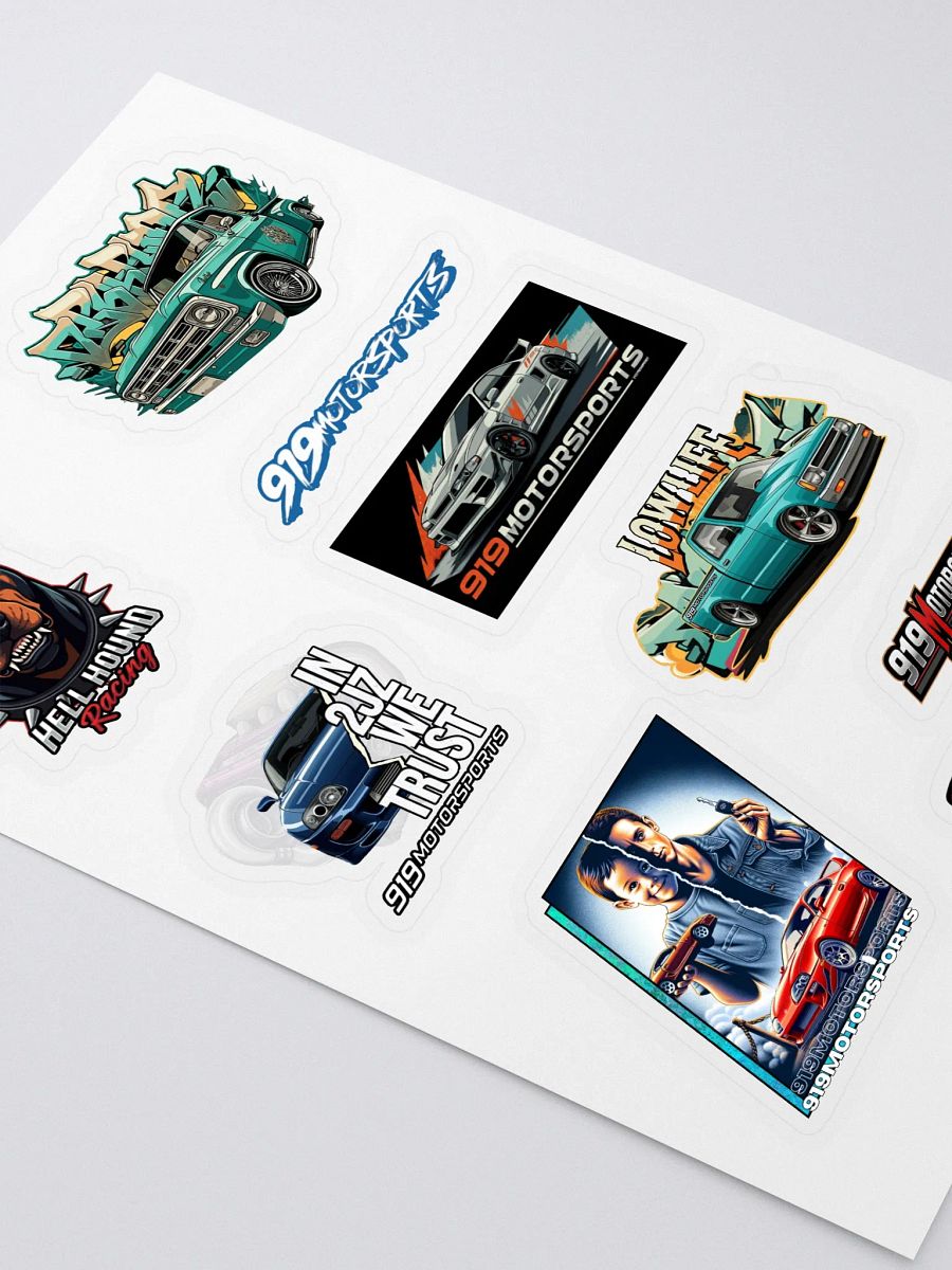 919Motorsports Sticker Sheet! product image (2)