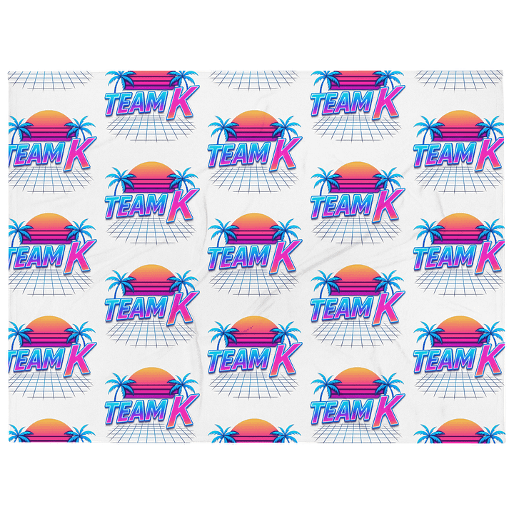 Team K 1980's Blanket product image (1)