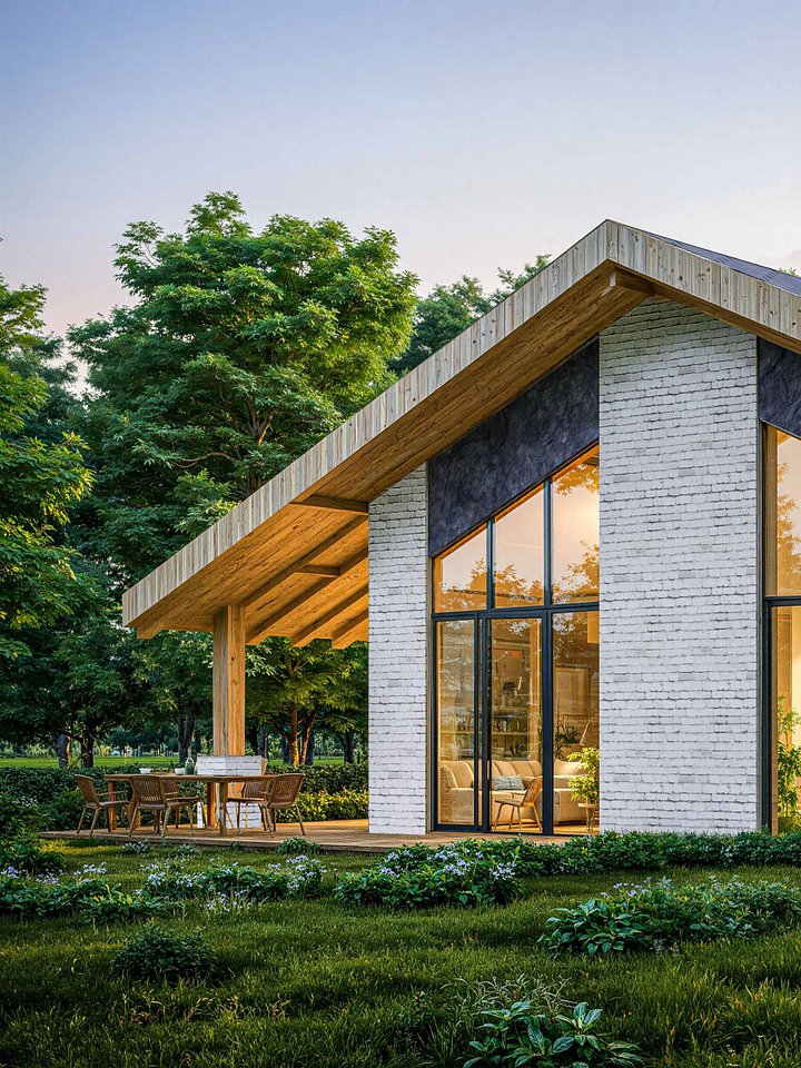 Country House 001 - Drawings\Blueprints CAD + PDF - Metric + Imperial product image (1)