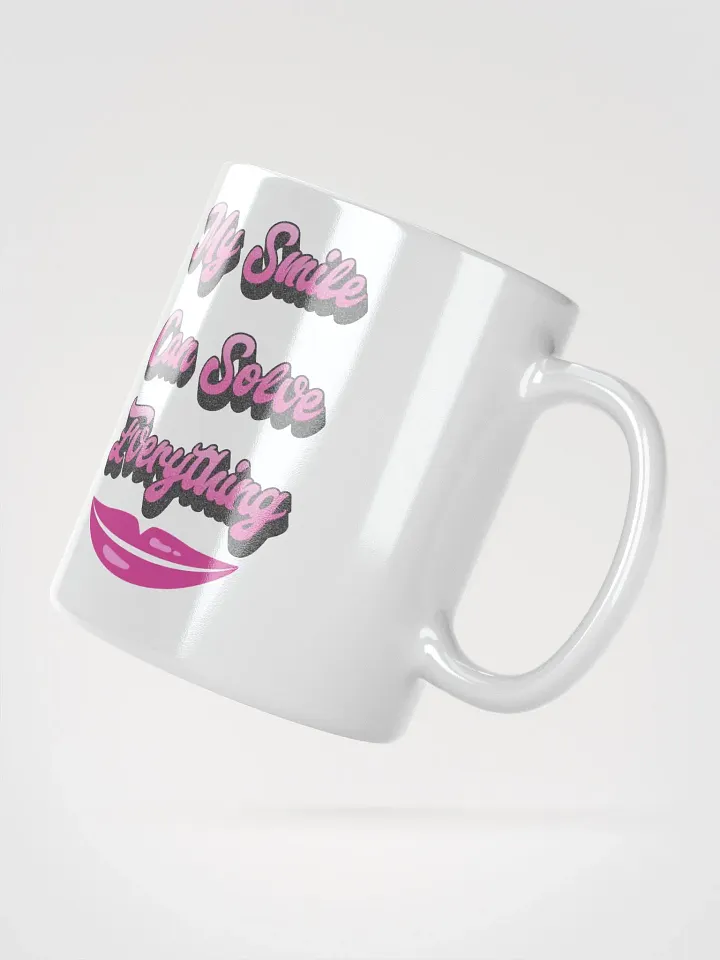My Smile Can Solve Everything White Mug product image (4)