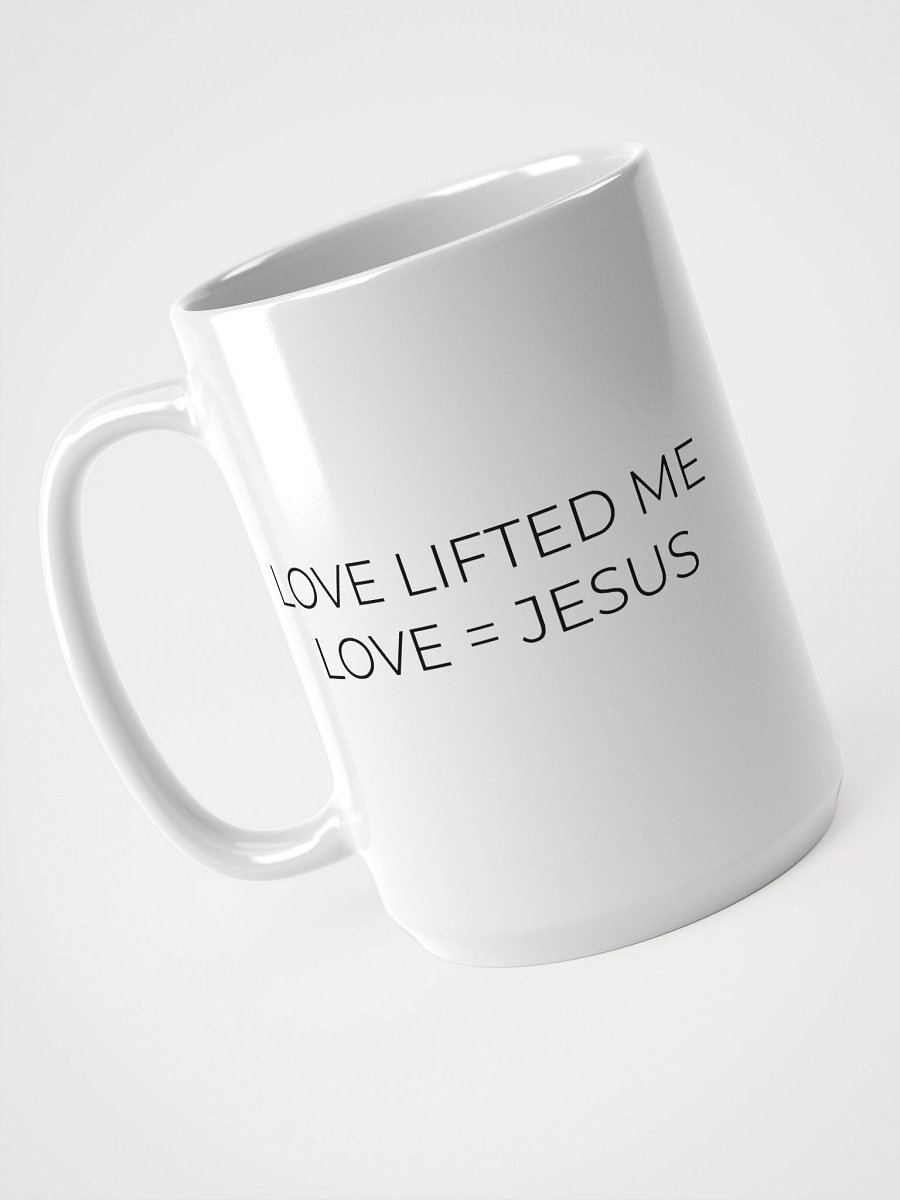 Love = Jesus - Christian Coffee Mug for Grace-Filled Mornings product image (3)