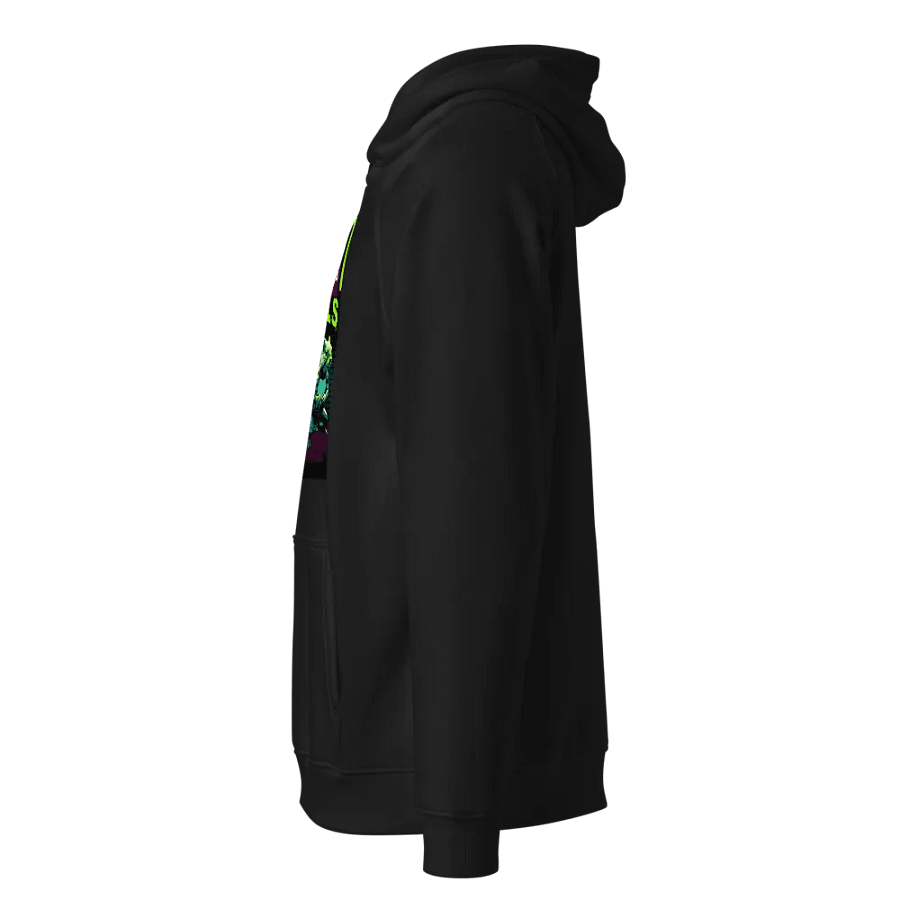 Ninja Squirrel Eco Raglan Hoodie PREMIUM product image (2)