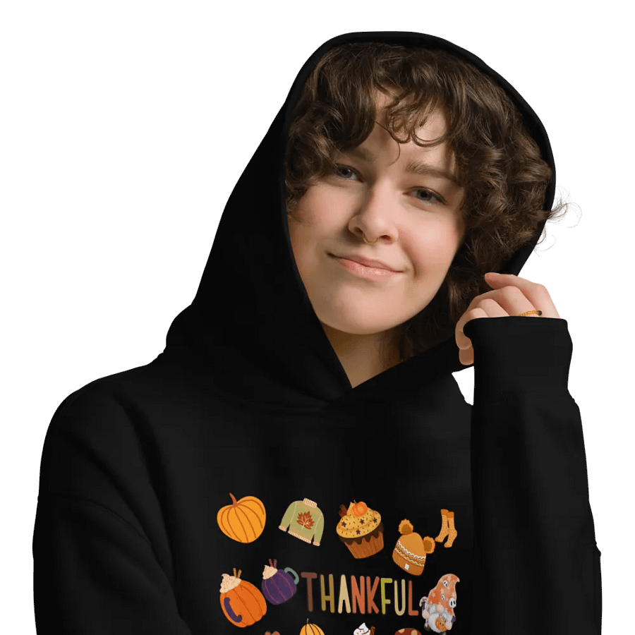 Thankful Fall Vibes Oversized Hoodie product image (9)